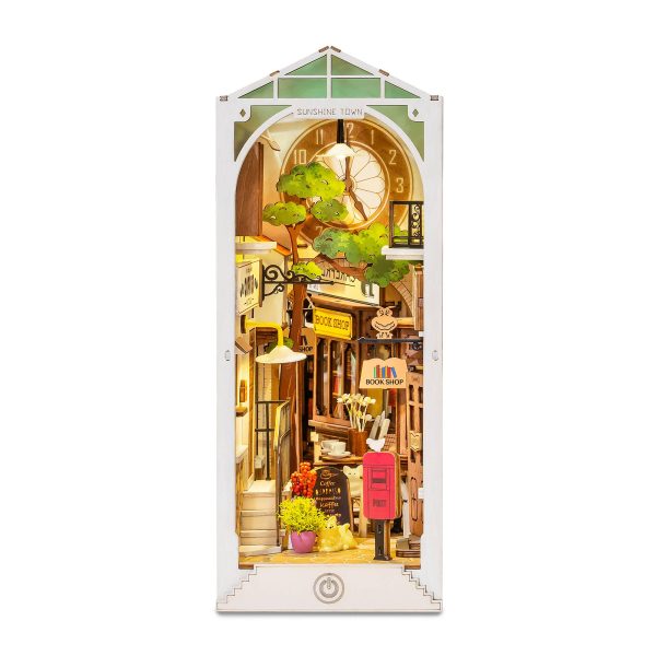 Hands Craft - DIY Miniature House Book Nook Kit: Sunshine Town Online now - Image 2