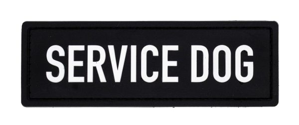 Service Dog Patch (4.5  x 1.5 ) For Cheap