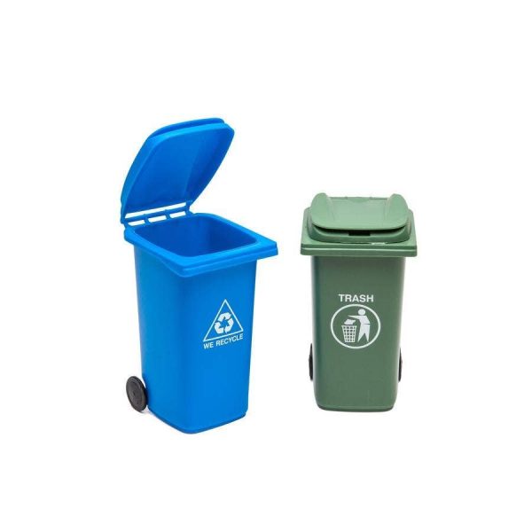 BigMouth Inc - Mini Trash Can and Recycle Can Desk Set Online