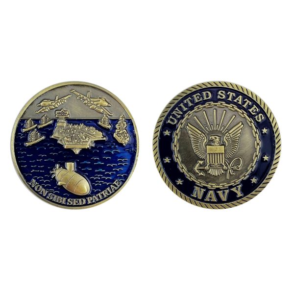 Coin: 2  U.S. Navy Theme For Cheap